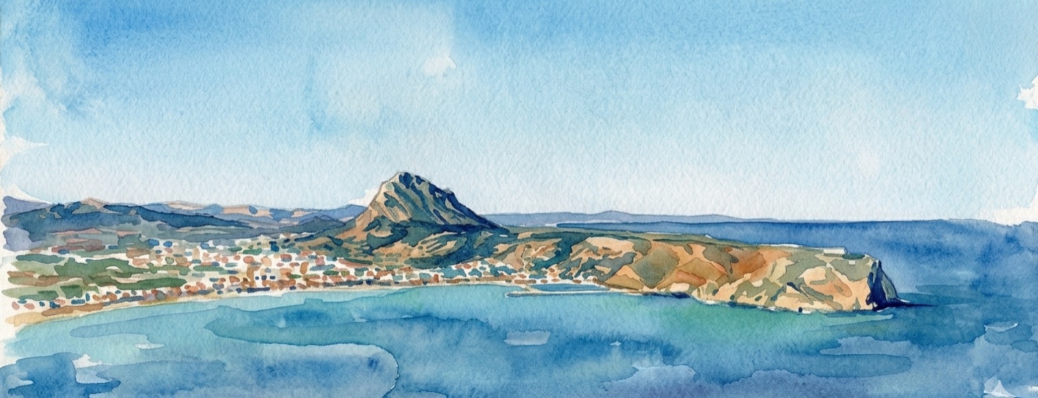 Vista de Jávea